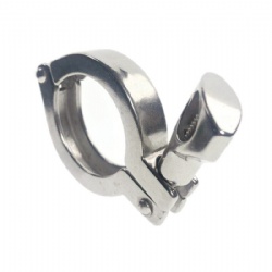KF10 KF16 KF25 KF40 kF50 304 Stainless Steel  Sanitary Tri clamp Vacuum Clamp Pump Flange Fitting Parts With O-ring and Bracket