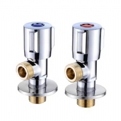 1/4 Turn Brass Angle Valve 1/2 for Bathroom Shower